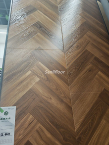 Factory Price 10mm 12mm Ac4 Ac5 Waterproof Click High Texture Laminate Flooring Embossed Herringbone Laminate Floor