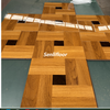  Laminated Flooring with Piano/ High Glossy Surface, present a mirror effect