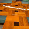 Laminated Flooring with Piano/ High Glossy Surface, present a mirror effect